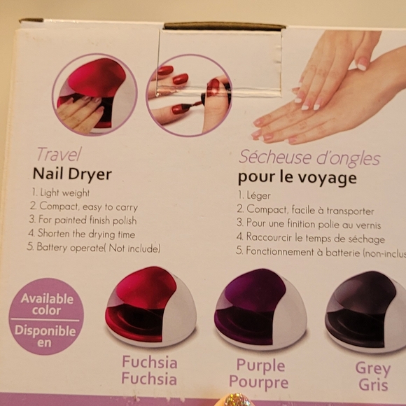 Free with $20+ purchase - Travel Nail Air Dryer - Picture 2 of 4